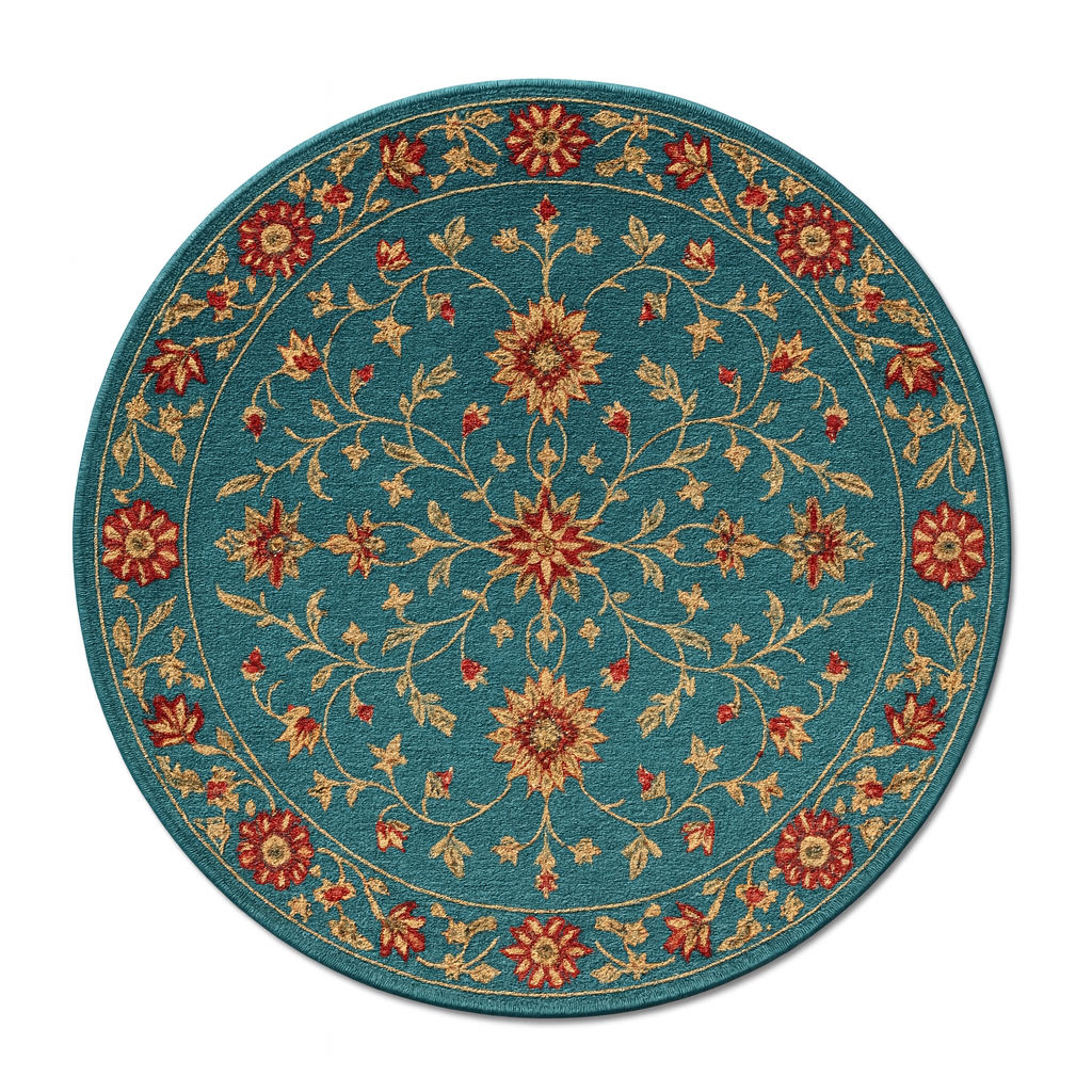 EVARIA - Hand Tufted Floral Carpet